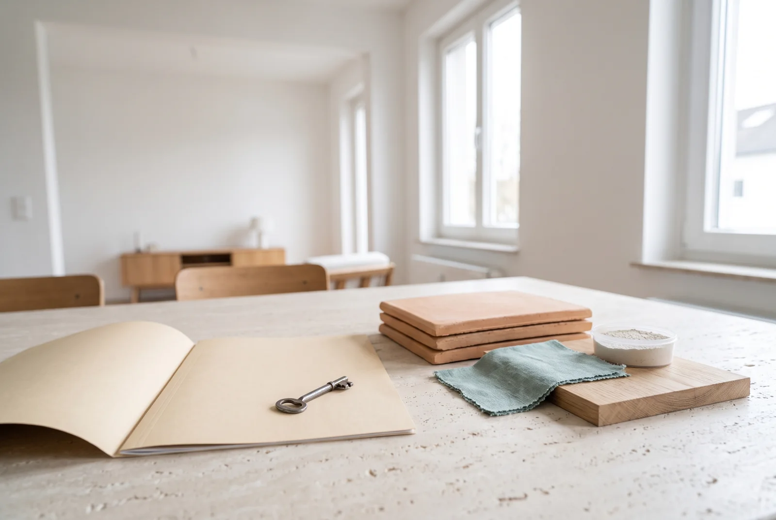 Neutrales redaktionelles Motiv zum Thema Wohnungsverkauf